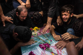 تشییع شهدای تیراندازی در حسینیه دزفول